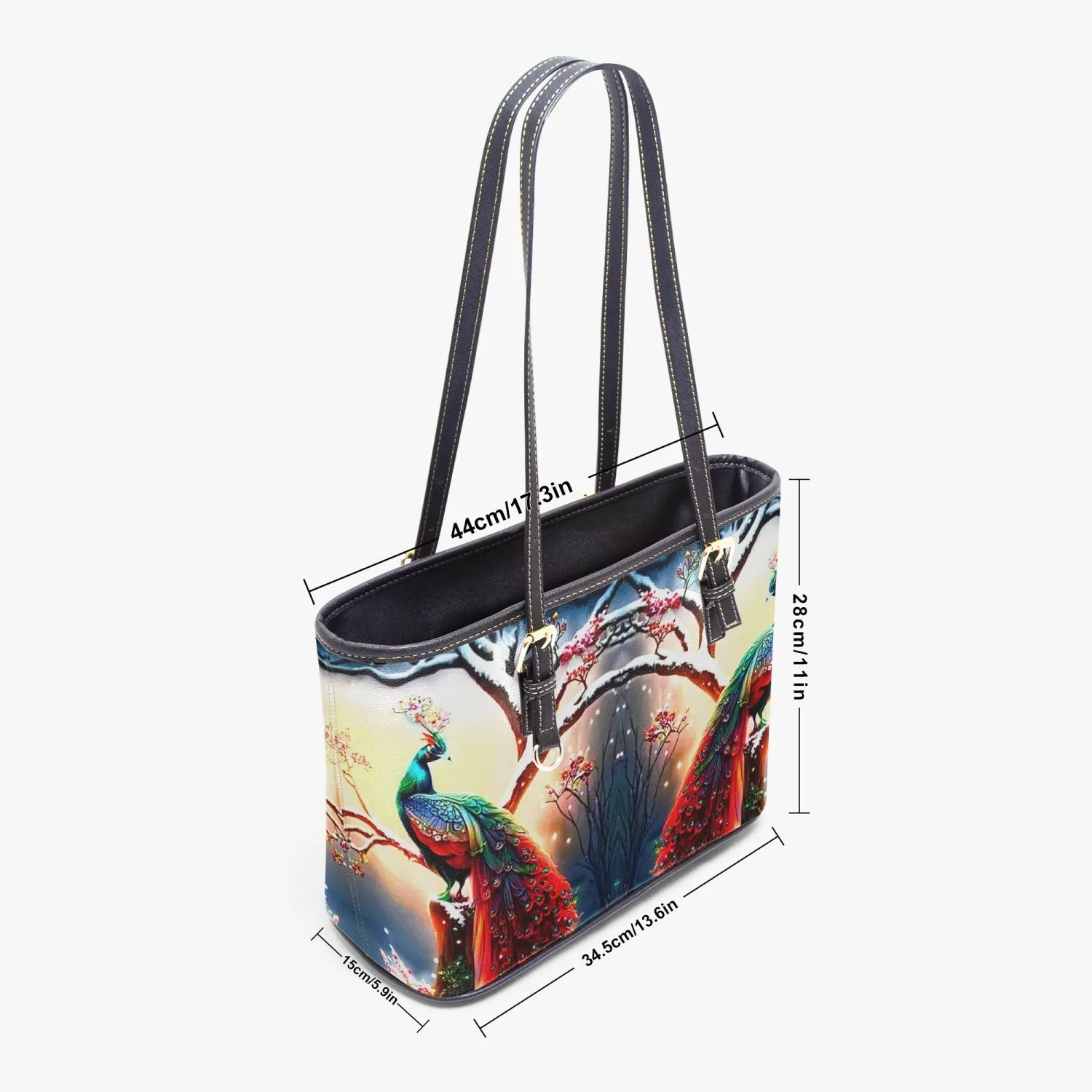 586. Large Leather Tote Bag for Women