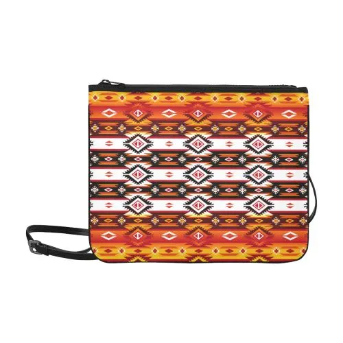 Adobe Fire Slim Clutch Bag