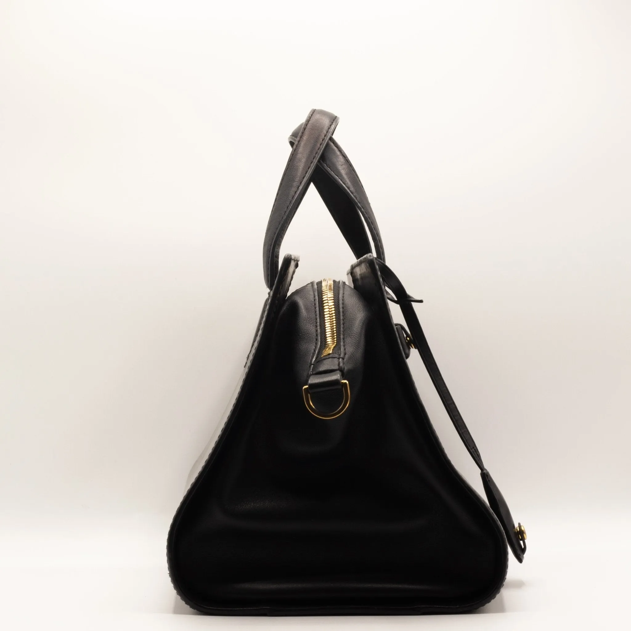 Alexander Tote Bag Black Leather