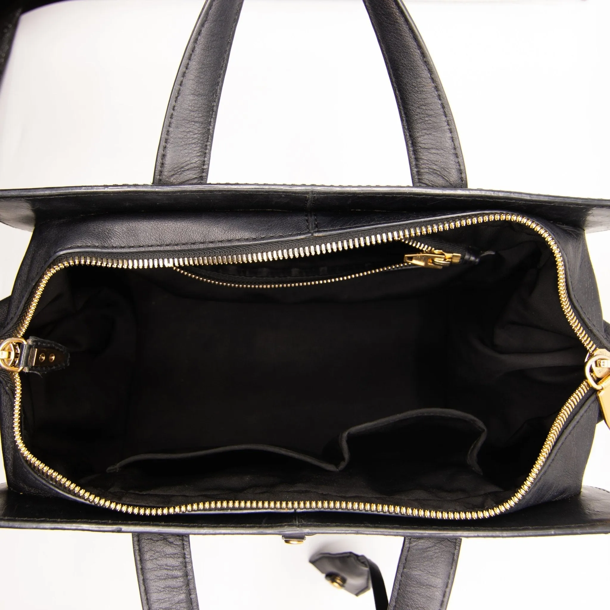 Alexander Tote Bag Black Leather