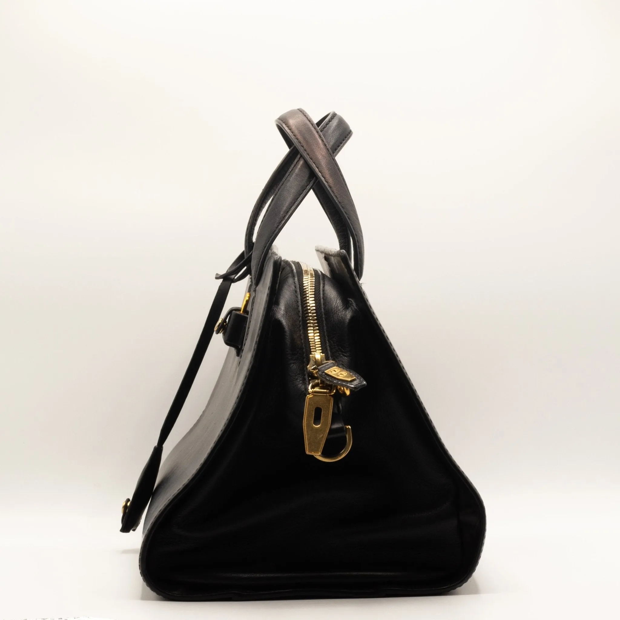 Alexander Tote Bag Black Leather