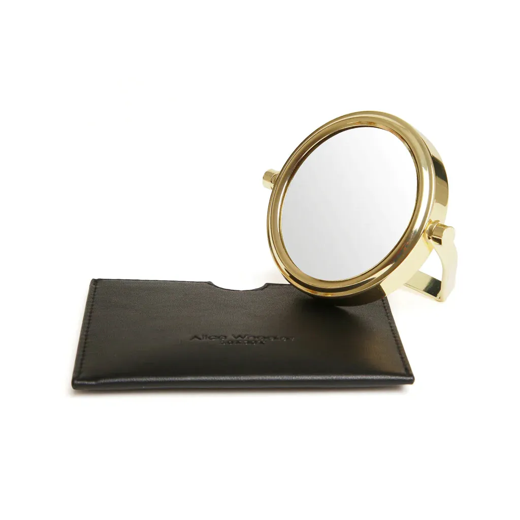 Alice Wheeler Venice Mirror & Pouch Black