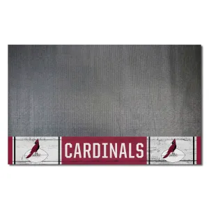 Arizona Cardinals Vinyl Grill Mat - 26in. x 42in., NFL Vintage