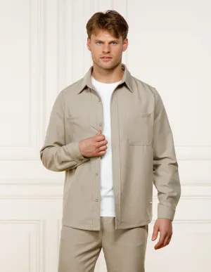 Beige 365 Lightweight Overshirt