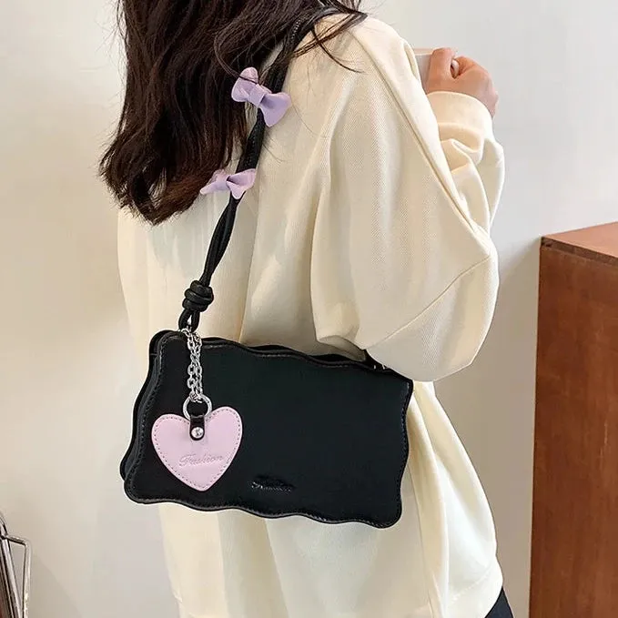 Bow Girl Small Square Fashion Shoulder Bag