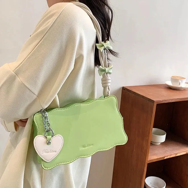 Bow Girl Small Square Fashion Shoulder Bag