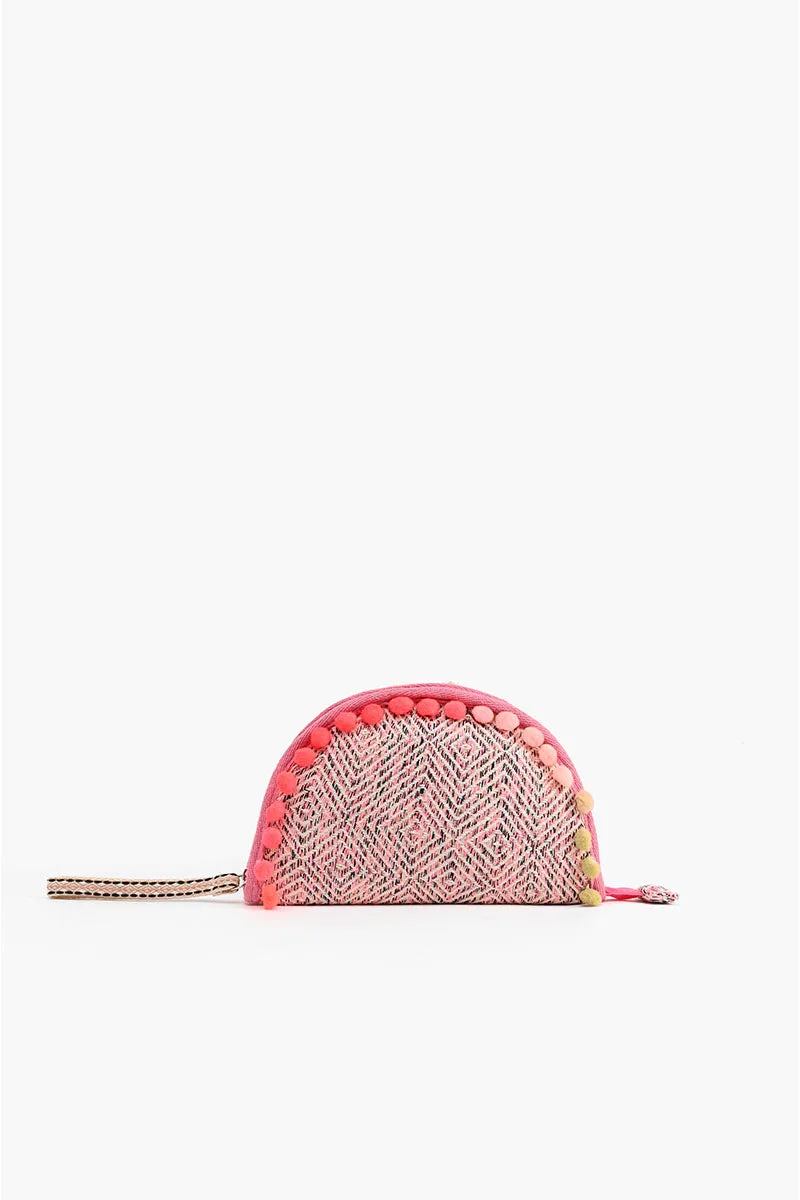 Bubblegum Taco Wristlet Bag