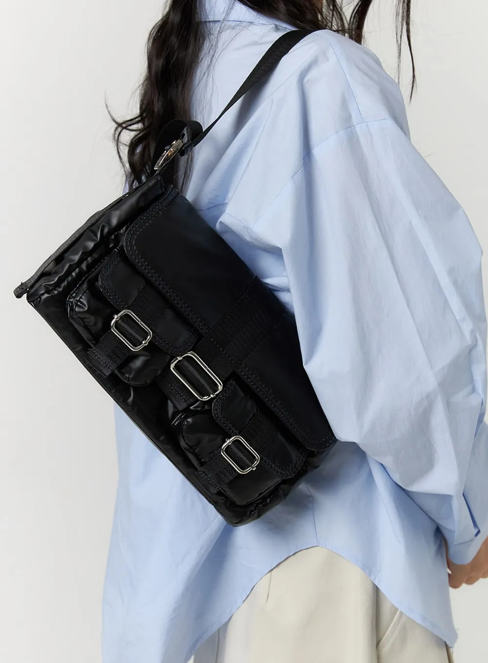 Buckle Shoulder Bag CF406