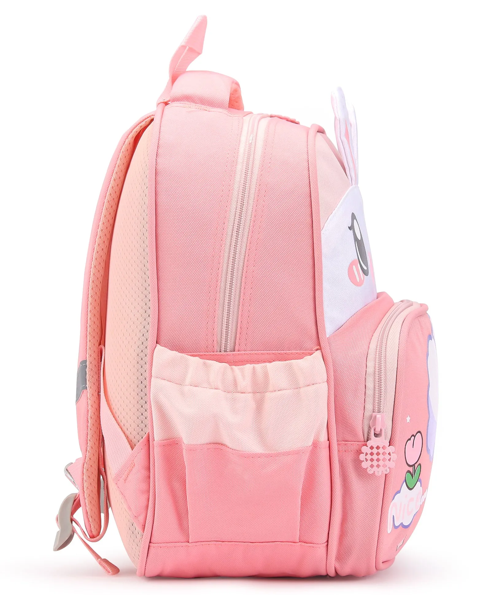 Bunny Design Backpack - Pink