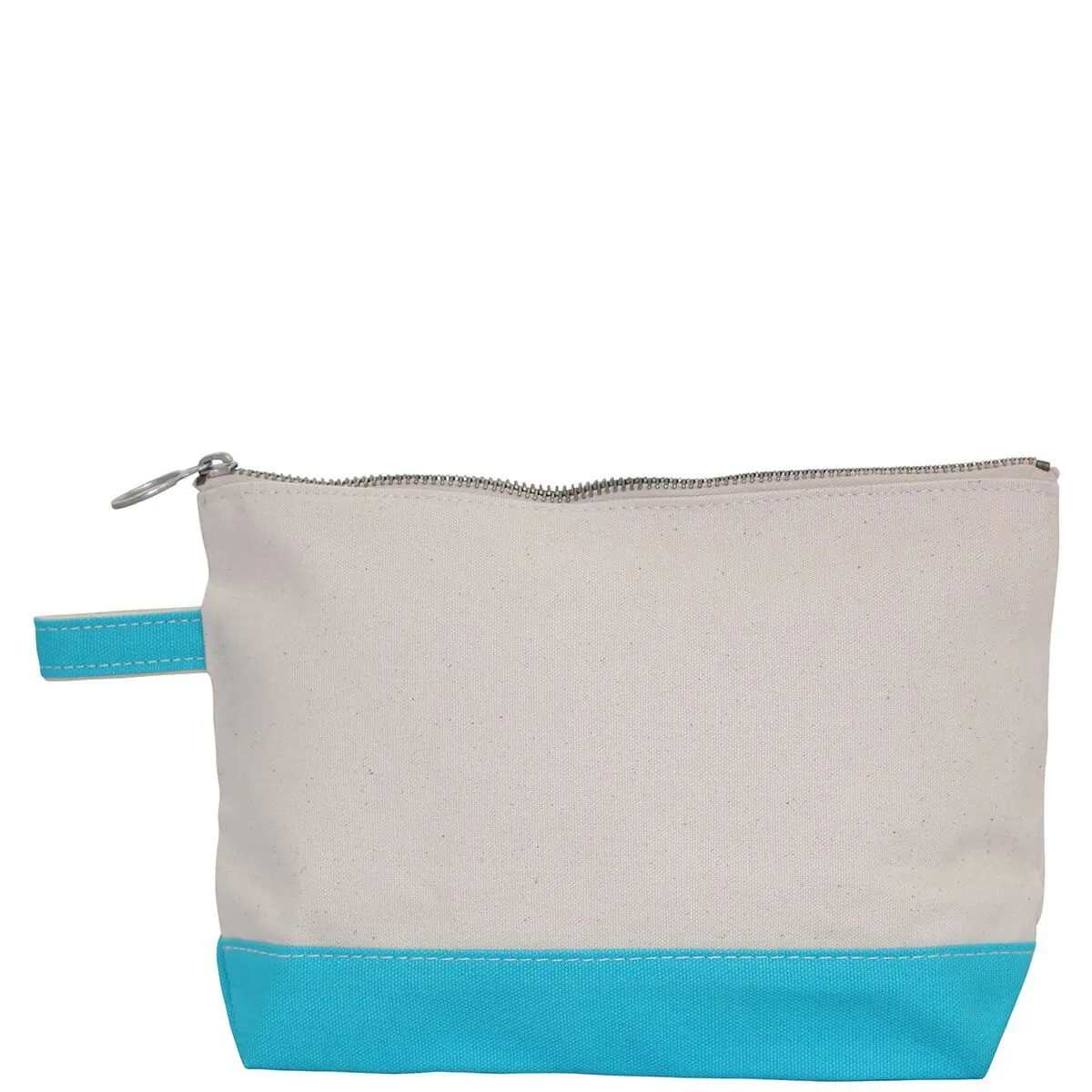 Canvas Makeup Zip Pouch