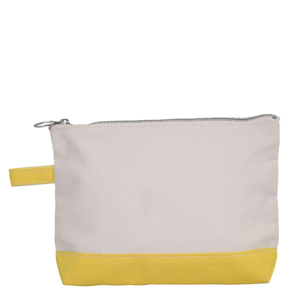 Canvas Makeup Zip Pouch