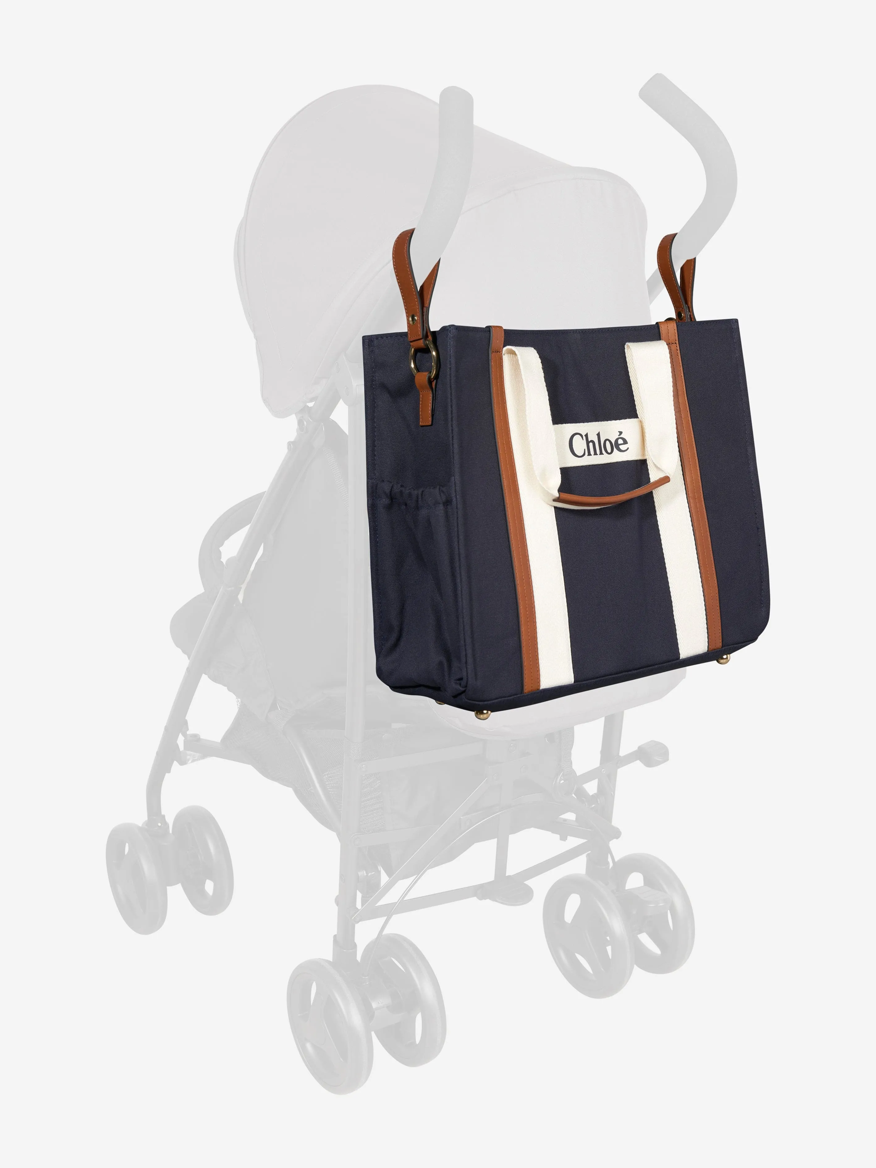 Chloé Baby Changing Bag With Mat And Pouch in Navy