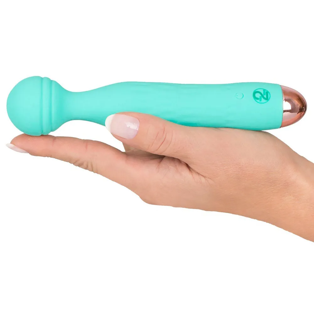 Cuties Silk Touch Rechargeable Mini Vibrator Green