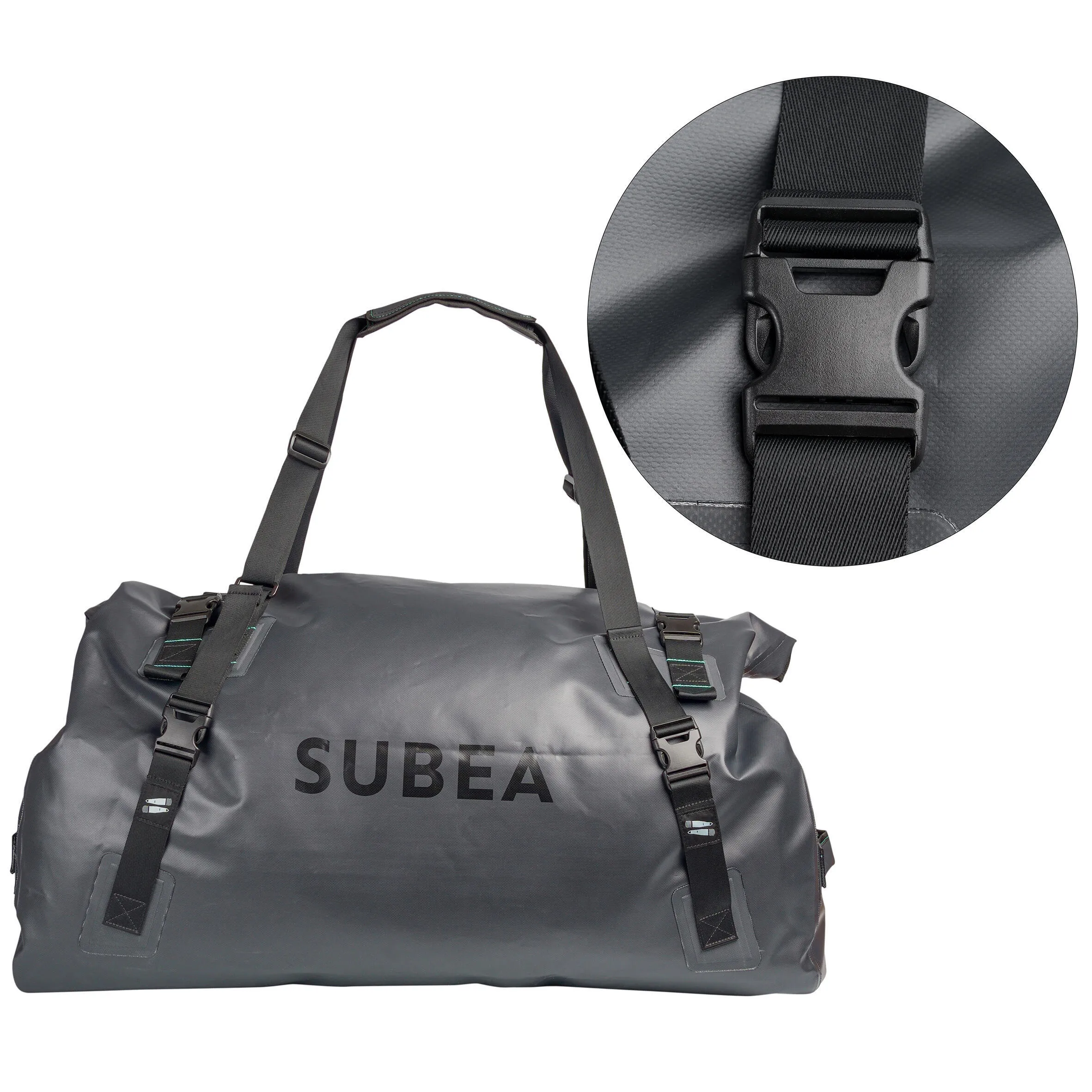 Diving bag SCD 100 liters black-gray SUBEA black/pearl gray/Caribbean blue