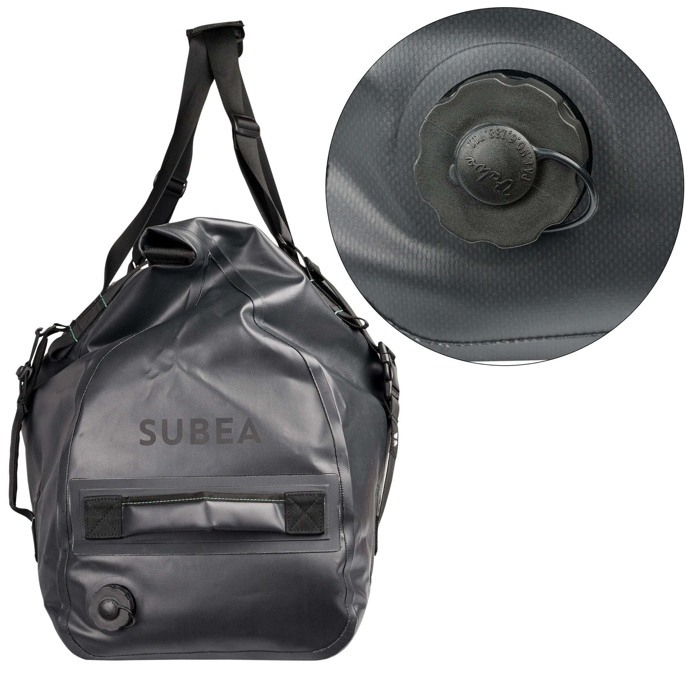 Diving bag SCD 100 liters black-gray SUBEA black/pearl gray/Caribbean blue