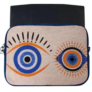 Elegant Turkish Evil Eye Laptop Bag