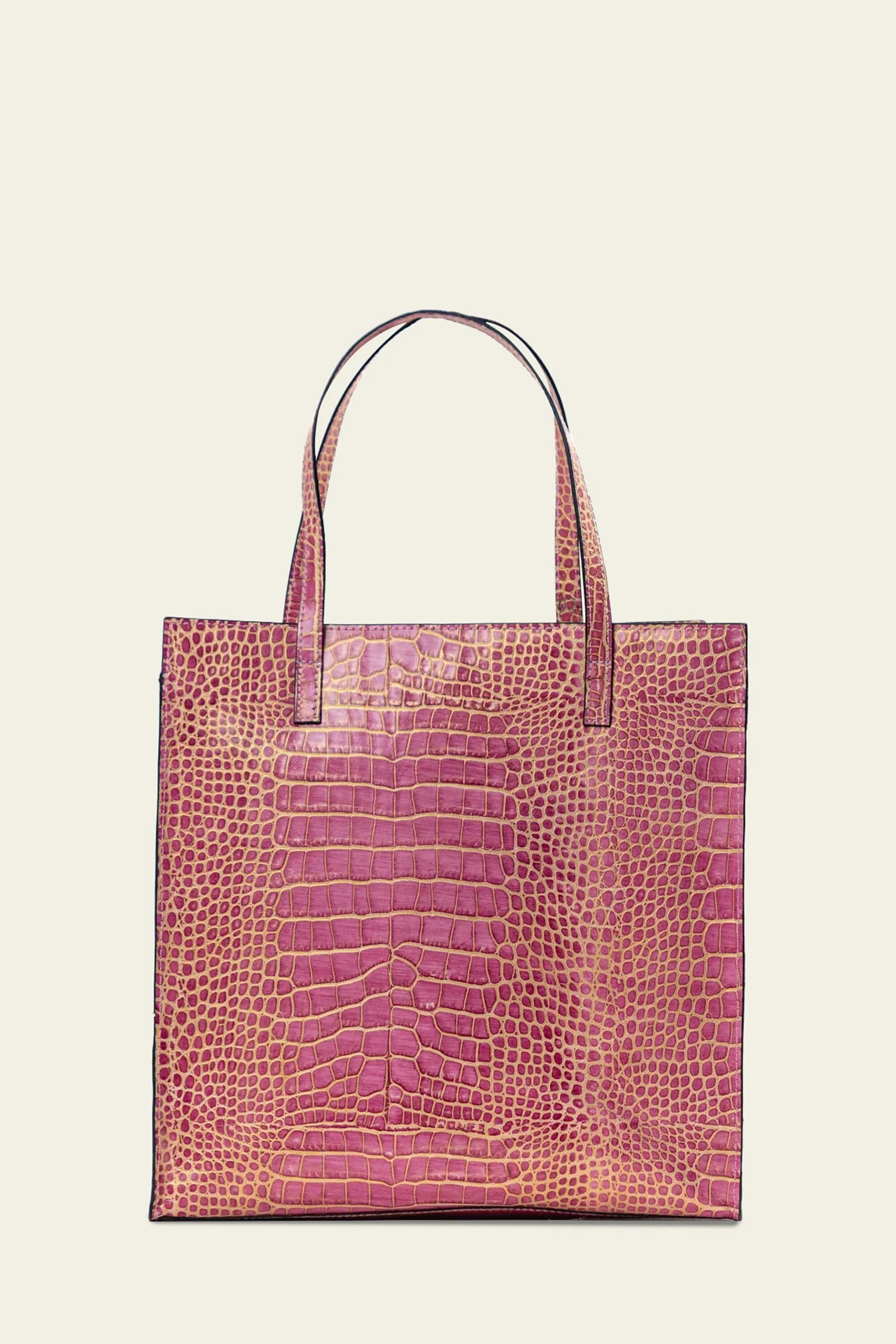 Eli tote in Rose gold