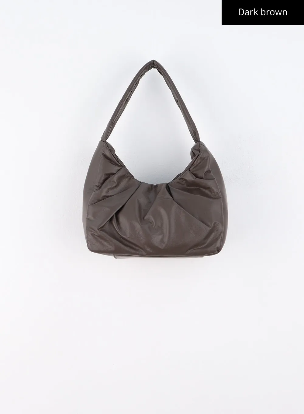 Faux Leather Shoulder Bag CS318