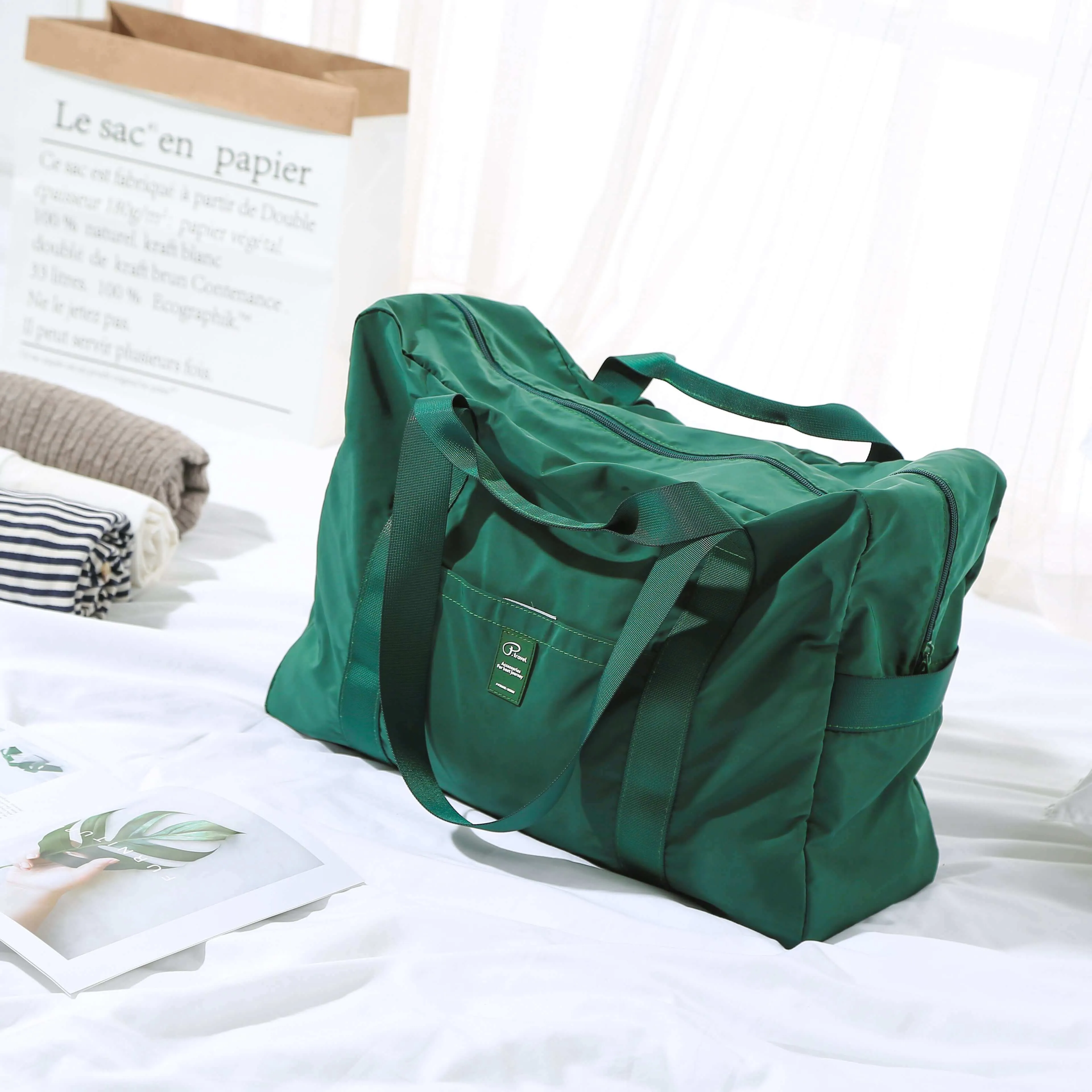 Foldable Nylon Travel Duffel Bag NZ - Stylish & Spacious