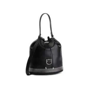 Furla Corona Drawstring Bag - Black