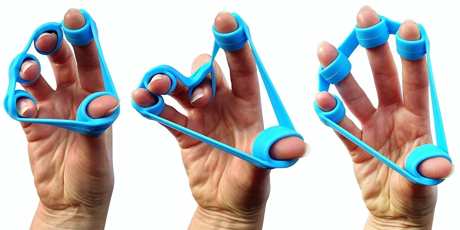 Hand Finger Strength Exerciser - Dark Blue