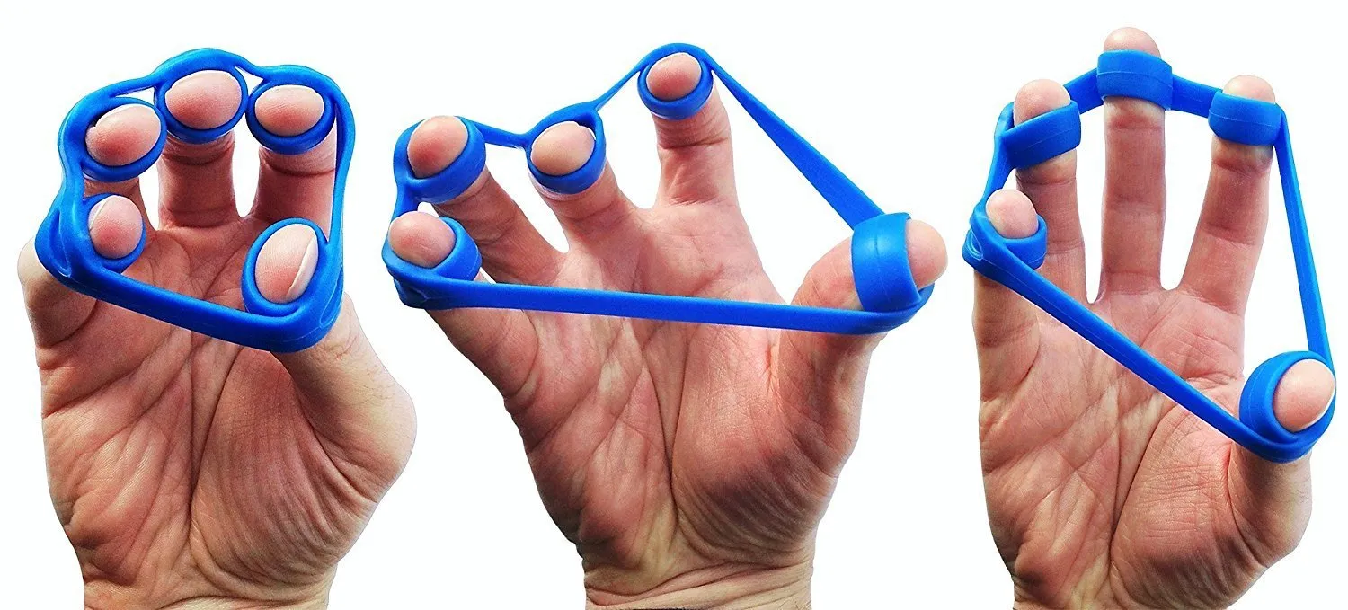 Hand Finger Strength Exerciser - Dark Blue