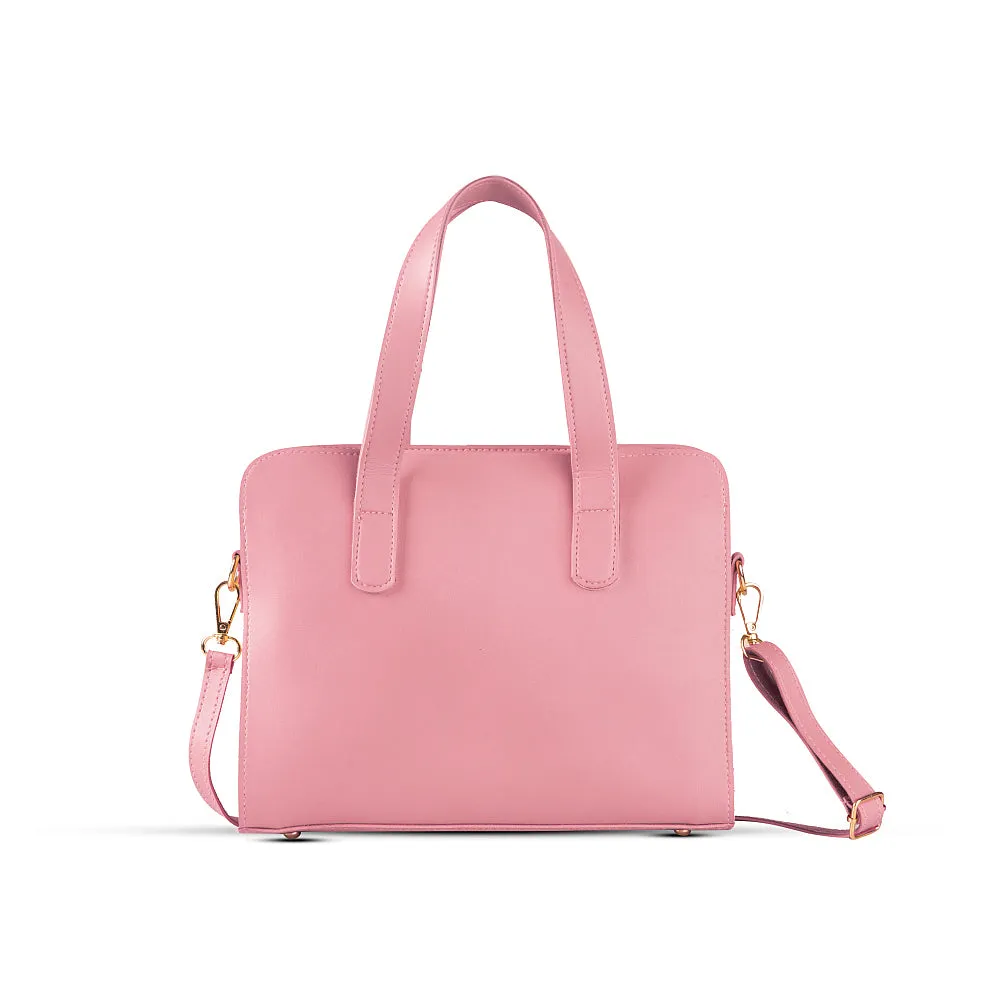 HAZEL 3Pcs PINK HANDBAG SET