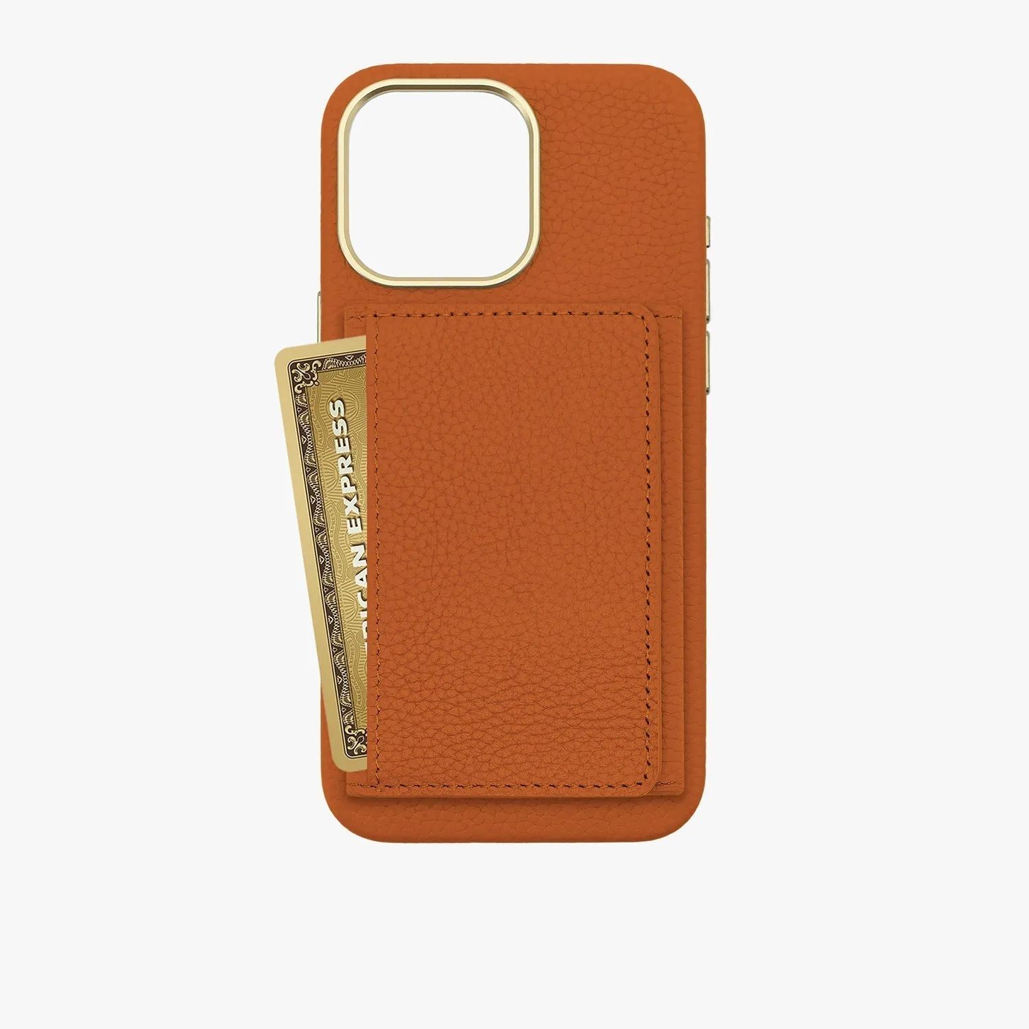 iPhone 14 Pro Leather Case with MagSafe Trifold Wallet Set