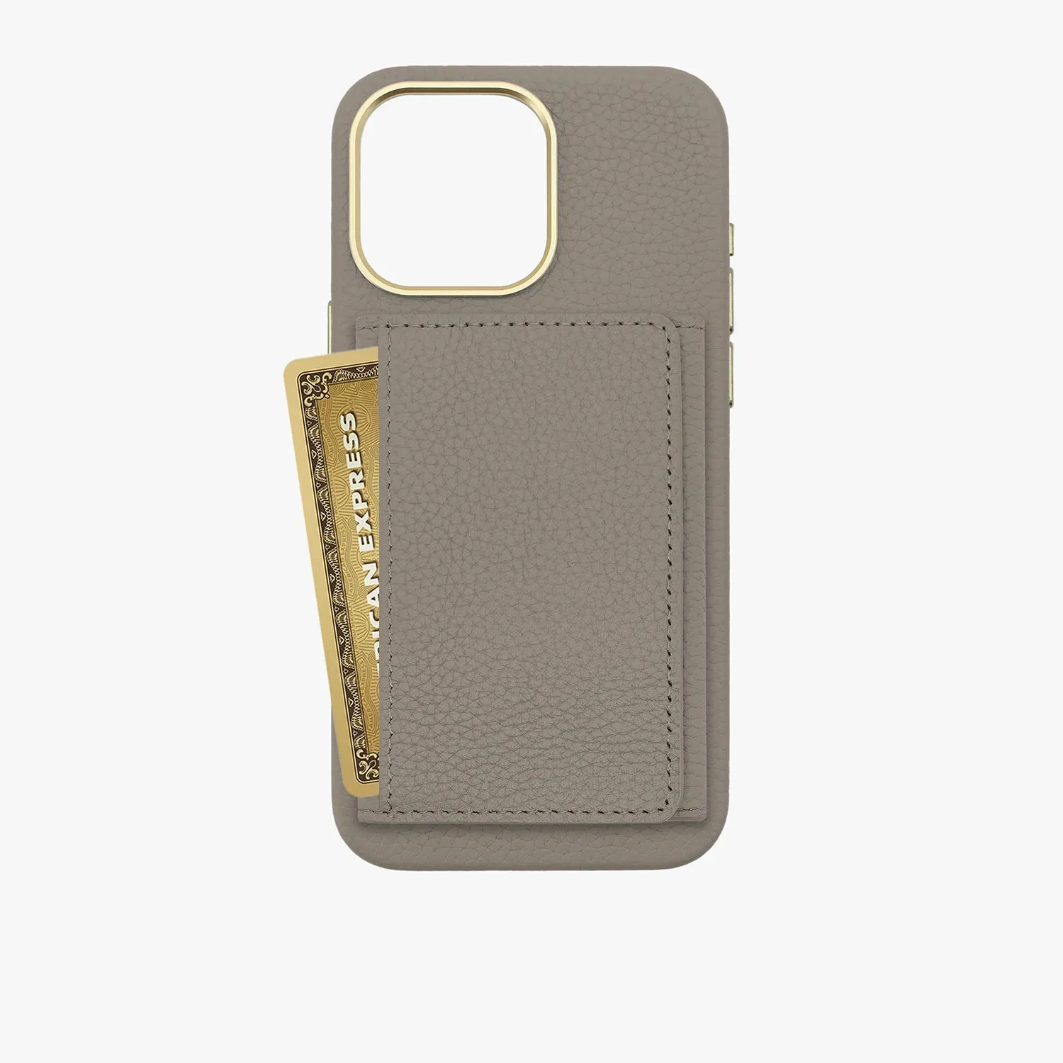 iPhone 16 Leather Case with MagSafe Trifold Wallet Set