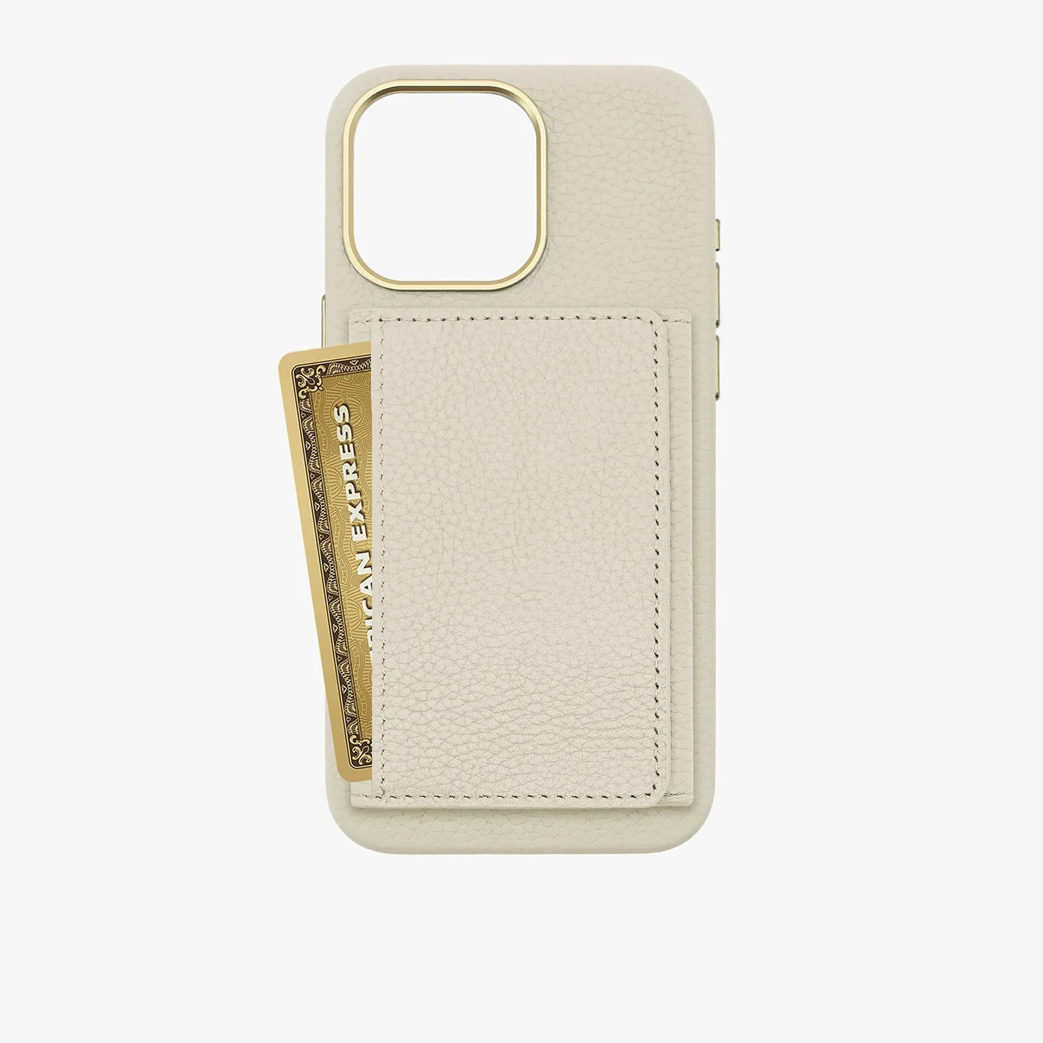 iPhone 16 Leather Case with MagSafe Trifold Wallet Set