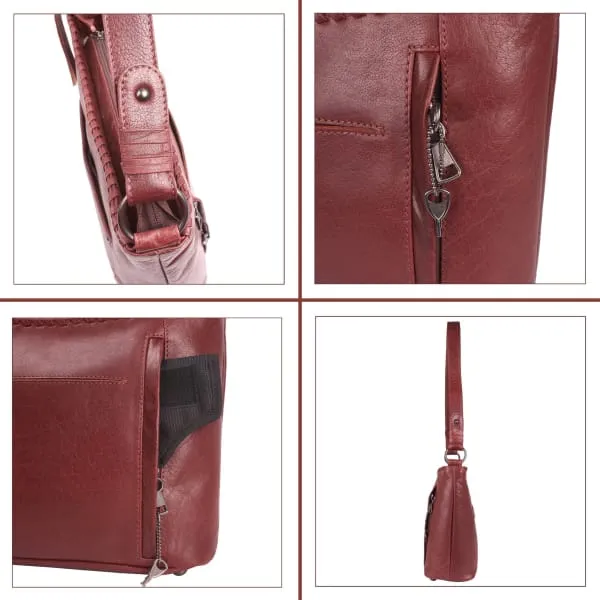 Juliana Leather Shoulder Purse