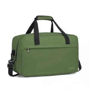 Kono Lightweight Multi Purpose Unisex Sports Travel Duffel Bag - Green | Spacious & Versatile