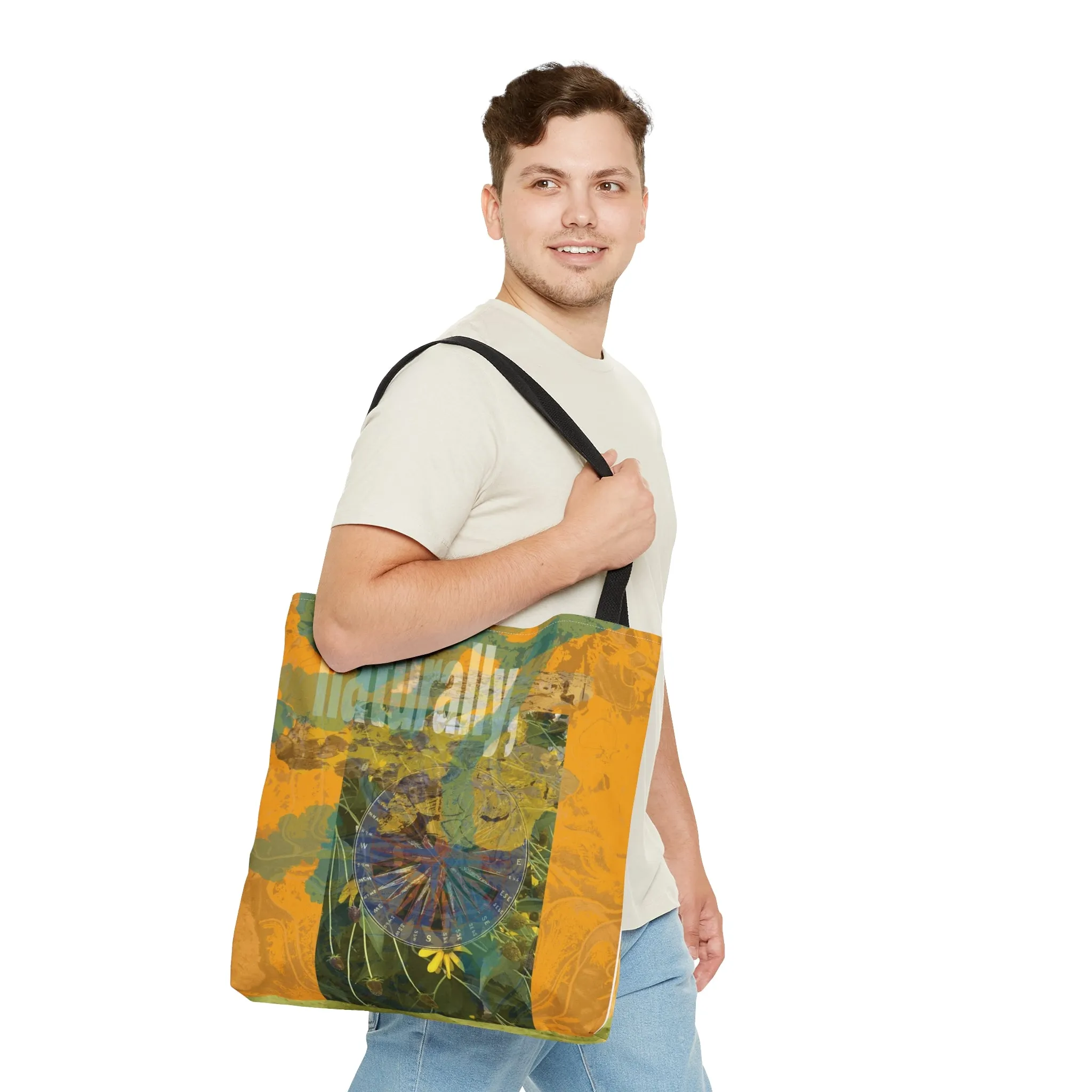 Large Tote Bag - Naturally   Originally