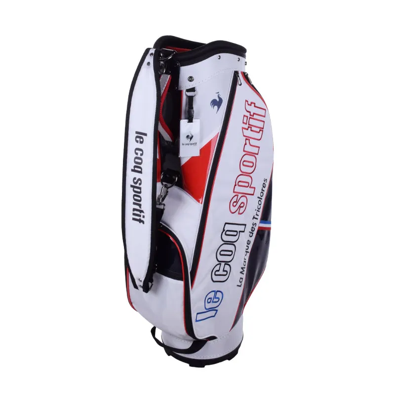 LE COQ SPORTIF GOLF Lightweight 9" Caddie Bag (White)