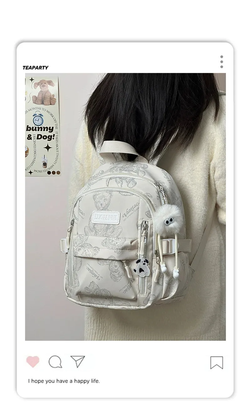 Lightweight Casual Small Backpack - Versatile School Bag