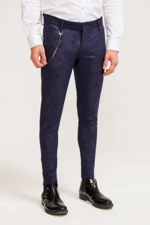 Lightweight Navy Camo Trouser