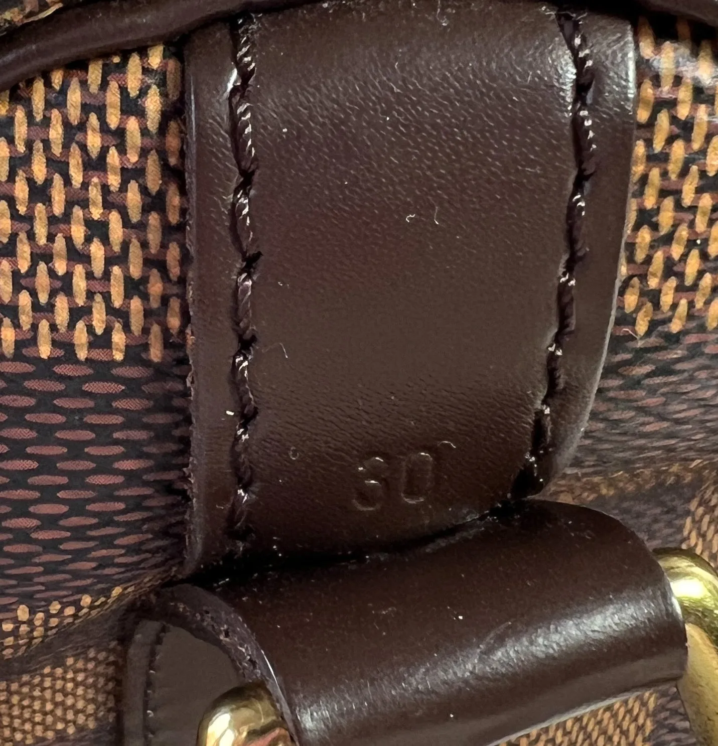 Louis Vuitton damier ebene speedy 30 bandoulière 2018