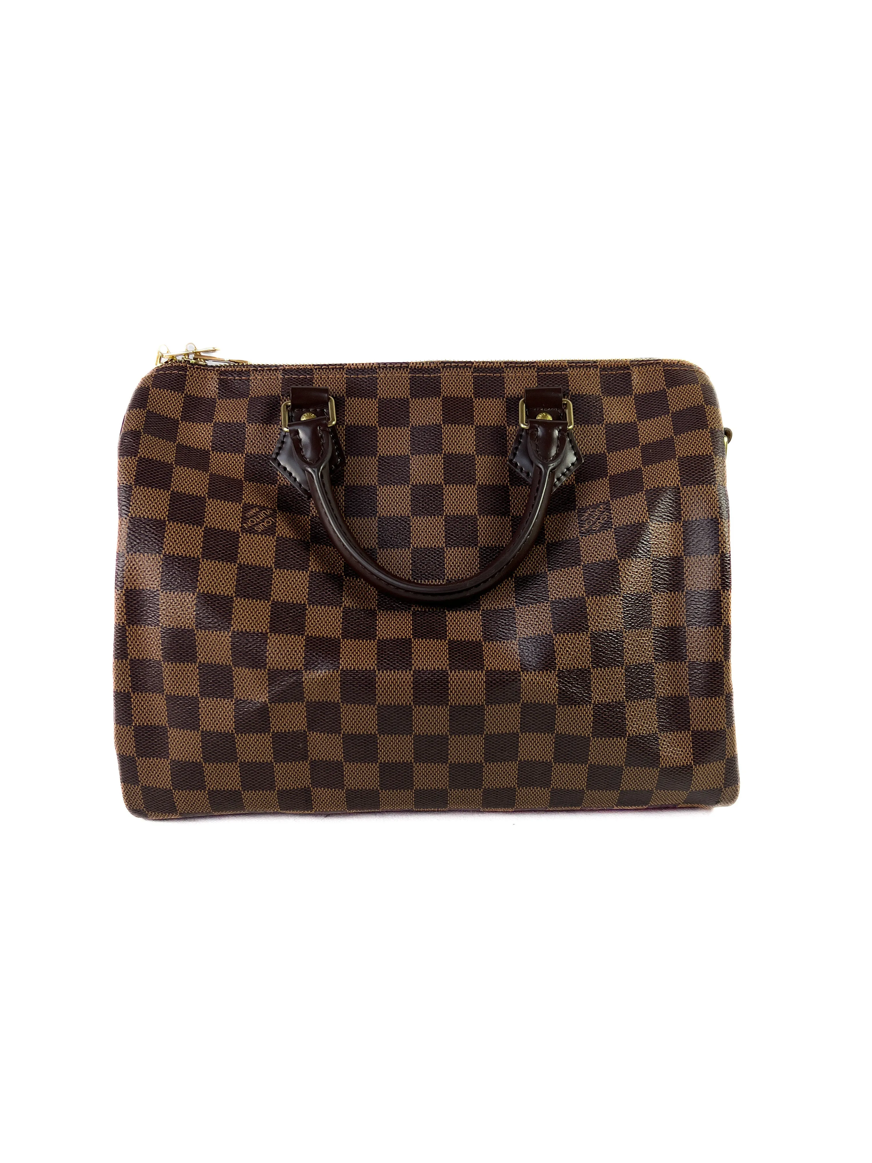 Louis Vuitton damier ebene speedy 30 bandoulière 2018