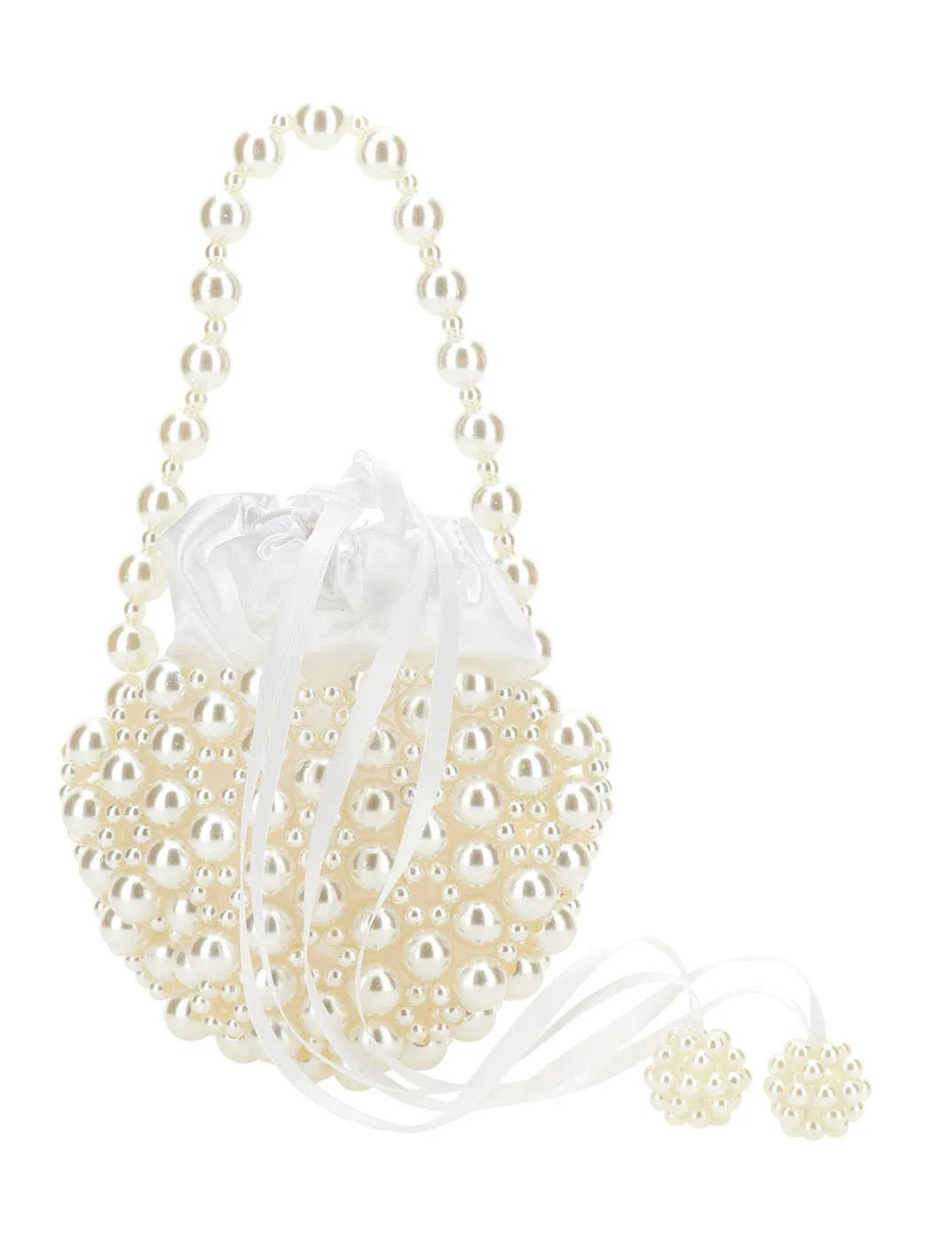 MONNALISA Handbag with pearls