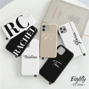 Monochrome Custom Slim Soft Cases