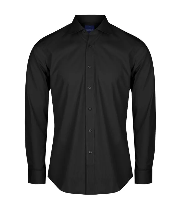 Nicholson Slim Fit, Mens Long Sleeve Shirt