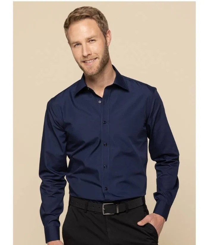 Nicholson Slim Fit, Mens Long Sleeve Shirt