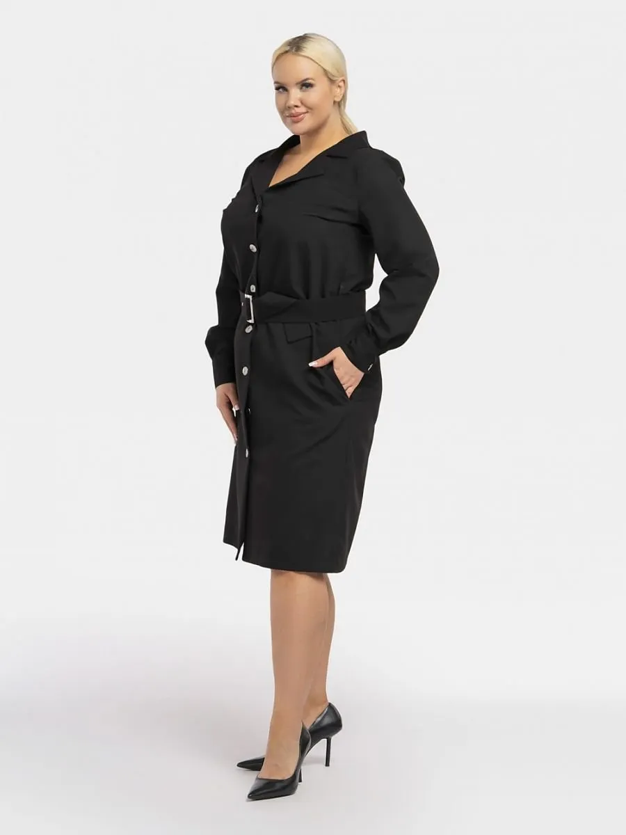 Plus size dress model 193905 Karko