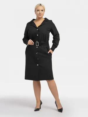 Plus size dress model 193905 Karko