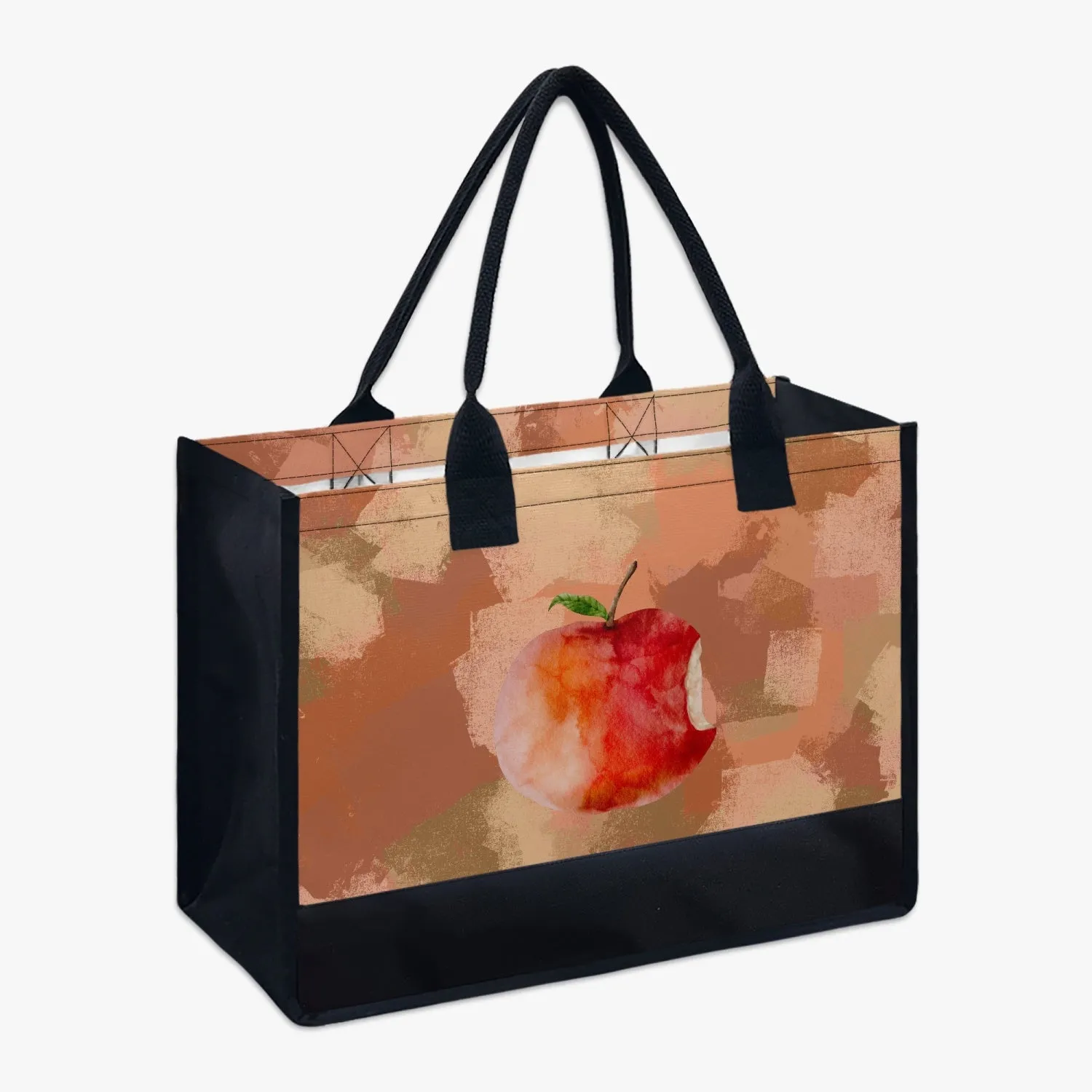 Red Apple Shopping Tote Bag