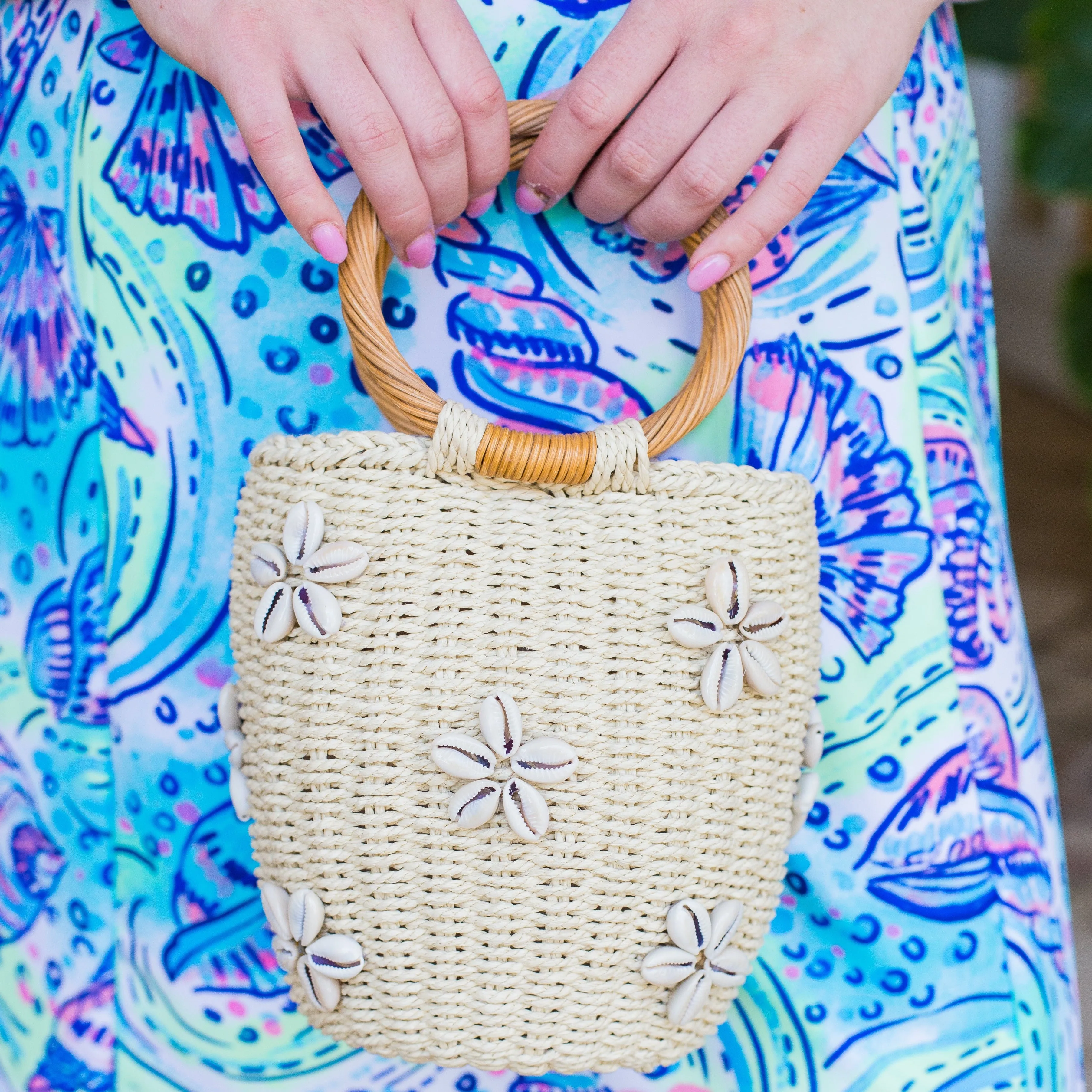 Seashell Bucket Bag