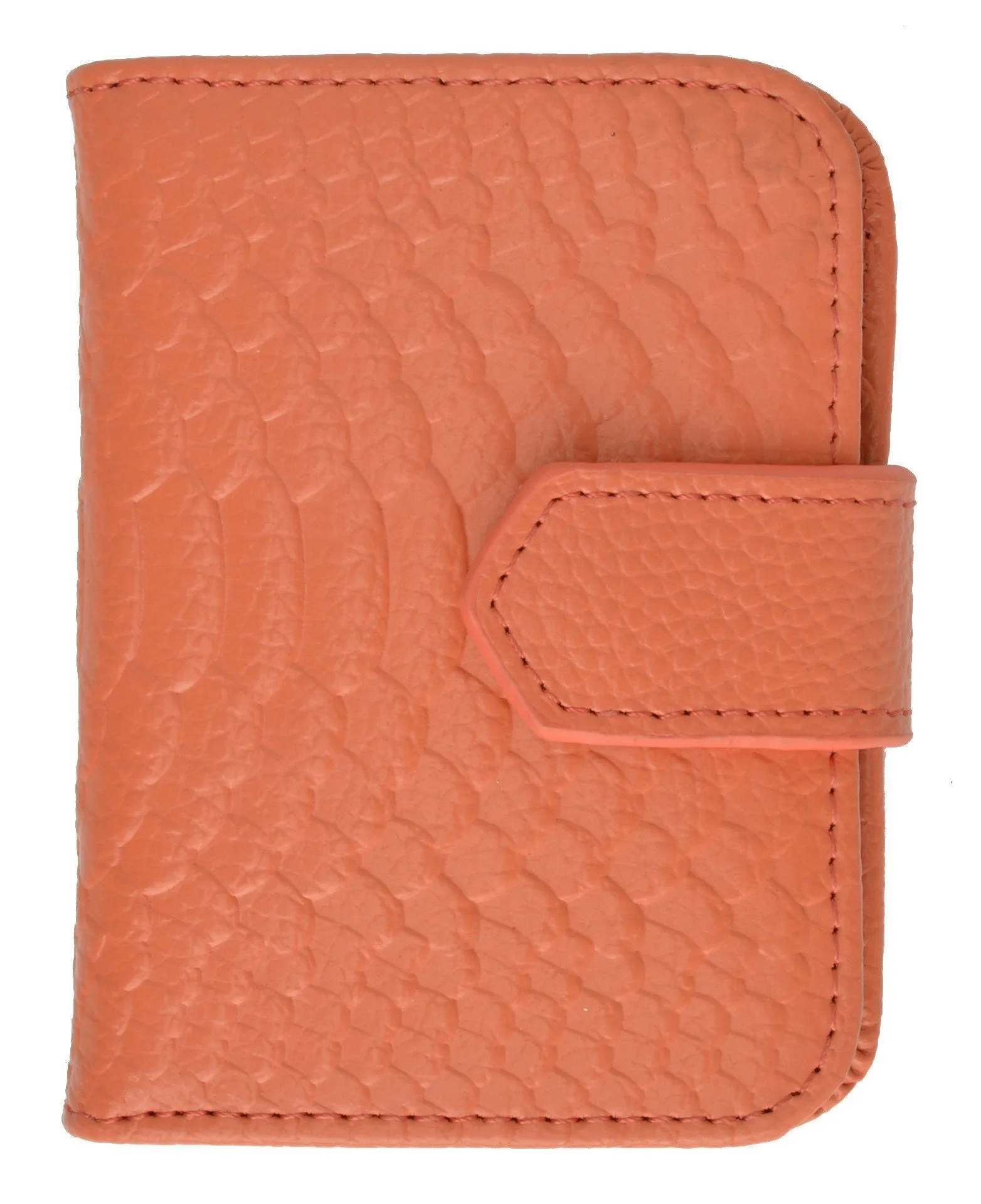 Small Fashion Croco Design Card Holder ID with Snap 118-662 (C)