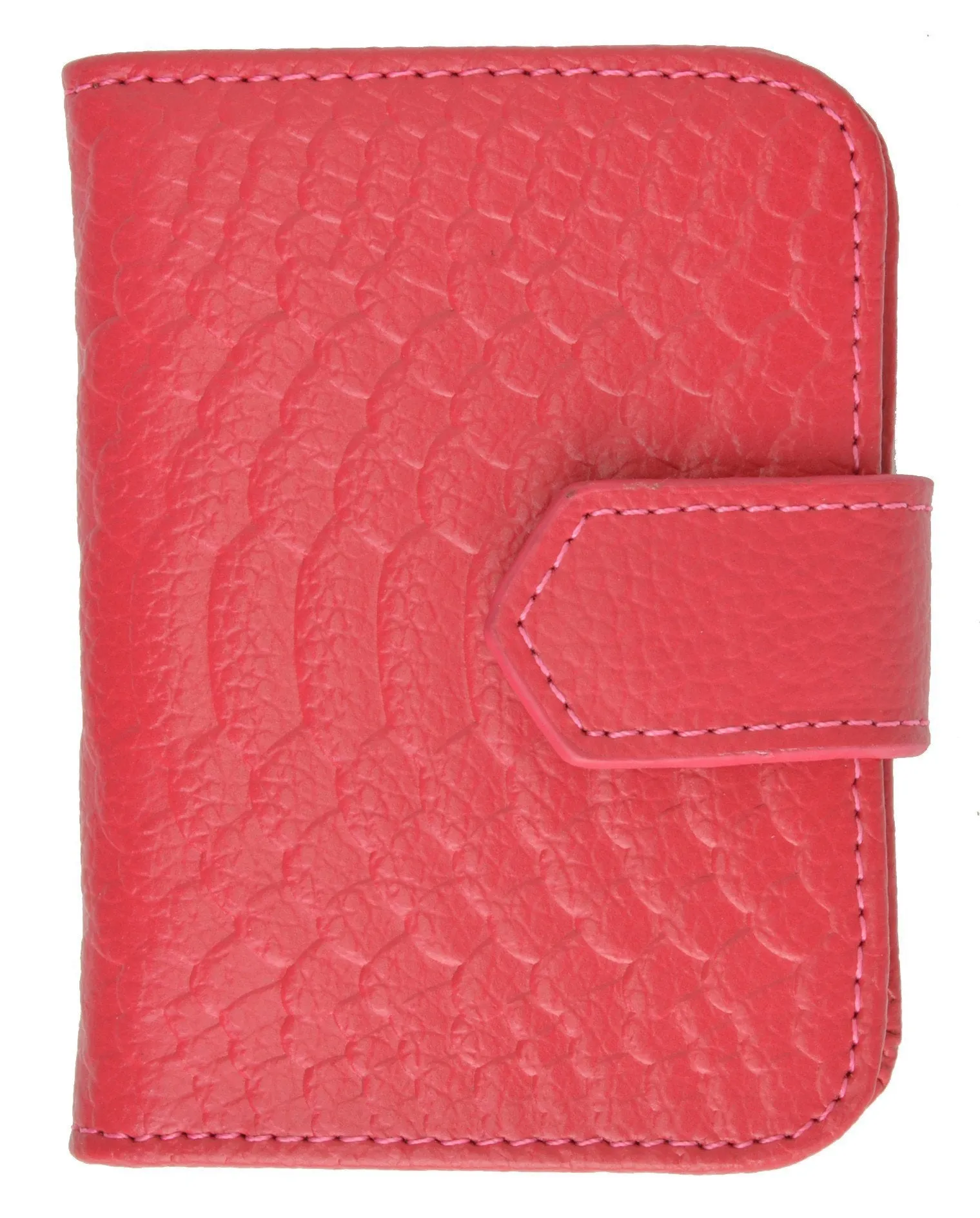 Small Fashion Croco Design Card Holder ID with Snap 118-662 (C)