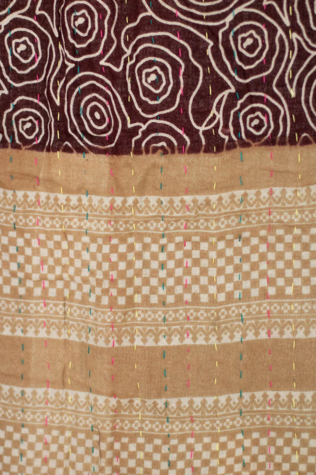 Stir Kantha Throw