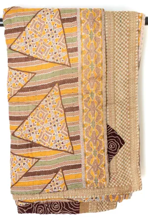 Stir Kantha Throw